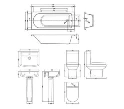 Nuie Modern Vancouver White Small Bathroom Suite -Duravit Store M700 2023 5 23 9 46 38 415