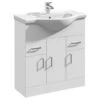 Nuie Mayford Gloss White 3 Door And 2 Drawer Vanity Unit And Basin -Duravit Store M700 2023 5 24 12 45 59 431