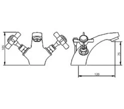 Nuie Beaumont Chrome Mono Basin Mixer Tap With Pop-Up Waste 9 Nuie Beaumont Chrome Mono Basin Mixer Tap With Pop-Up Waste -Duravit Store M700 2023 5 26 7 23 44 222