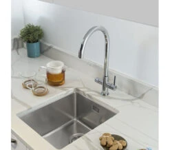 Abode Prothia 3 In 1 Swan Spout Slimline Monobloc Boiling Kitchen Sink Mixer Tap -Duravit Store M700 2023 5 29 12 24 10 271