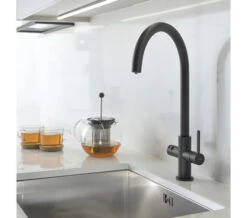 Abode Prothia 3 In 1 Swan Spout Slimline Monobloc Boiling Kitchen Sink Mixer Tap -Duravit Store M700 2023 5 29 12 33 47 607