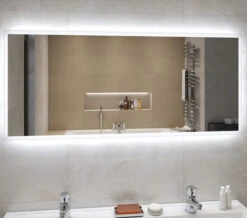 Joseph Miles Mosca 1200mm X 600mm LED Mirror With Demister Pad And Shaver Socket