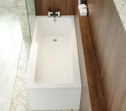 Joseph Miles Kipp 1700 X 750mm 0 Tap-Hole White Single Ended Shower Bath -Duravit Store M700 2023 5 30 15 46 5 302