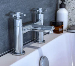 Joseph Miles Kross Chrome Bath Mixer Tap