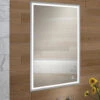 HIB Vanquish 50 LED Demisting Recessed Mirror Cabinet 530 X 730mm -Duravit Store M700 2023 6 1 12 1 34 518