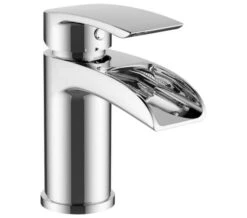 Niagara Balham Single Lever Mono Waterfall Basin Mixer Tap Chrome