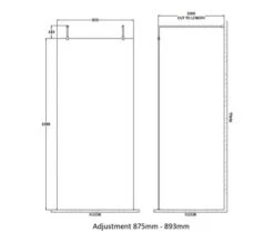 Hudson Reed Black Wetroom Shower Screen With Arms And Feet -Duravit Store M700 2023 6 12 7 52 33 830