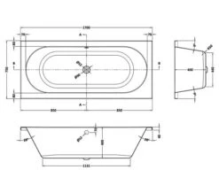 Nuie Otley Round Double Ended White Acrylic Bath -Duravit Store M700 2023 6 13 10 54 16 464