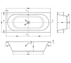 Nuie Otley Round Double Ended White Acrylic Bath -Duravit Store M700 2023 6 13 10 54 32 239