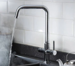 Abode Prothia 3 In 1 Quad Spout Slimline Monobloc Boiling Kitchen Sink Mixer Tap