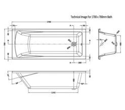 Nuie Bliss White Jewel Bathroom Suite 11 Nuie Bliss White Jewel Bathroom Suite -Duravit Store M700 2023 6 13 9 47 13 349