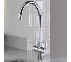 Abode Prostream 3 In 1 Swan Spout Monobloc Kitchen Sink Mixer Tap -Duravit Store M700 2023 6 15 7 43 47 333