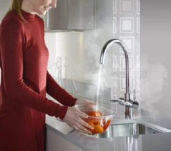 Abode Prostream 3 In 1 Swan Spout Monobloc Kitchen Sink Mixer Tap -Duravit Store M700 2023 6 15 7 43 47 916