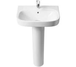 Roca Debba White Minimalist Design Wall Hung Basin -Duravit Store M700 2023 6 2 15 22 29 235