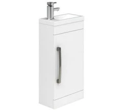 Essential Nevada Single Door Vanity Unit And Basin - 400mm Width -Duravit Store M700 2023 6 26 8 33 30 908