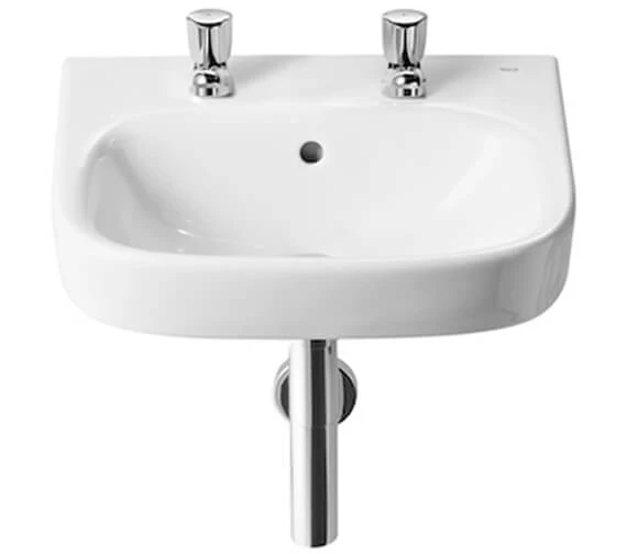 Roca Debba White 350 X 300mm Wall Hung Basin With 1 Tap Hole 7 Roca Debba White 350 X 300mm Wall Hung Basin With 1 Tap Hole - Image 5