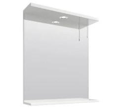 Nuie Mayford Gloss White Mirror With Light Canopy -Duravit Store M700 2023 6 7 11 13 4 11