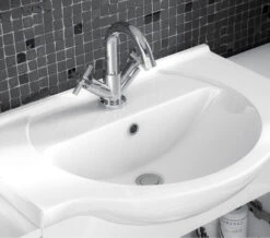 Nuie Mayford 450mm Wide Floor Standing White Cabinet With Basin -Duravit Store M700 2023 6 7 8 4 57 41