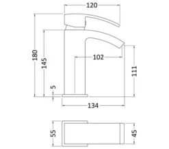 Nuie Vibe Single Lever Basin Mixer Tap Chrome -Duravit Store M700 2023 6 9 15 52 34 579