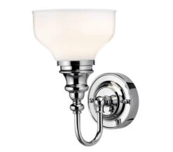 Burlington Light With Chrome Base And Opal Glass Cup Shade -Duravit Store M700 2023 7 12 13 8 50 587