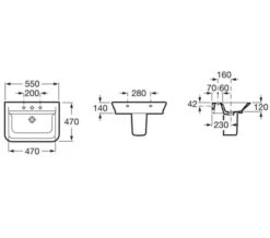 Roca The Gap Contemporary White Basin -Duravit Store M700 2023 7 25 11 13 19 608