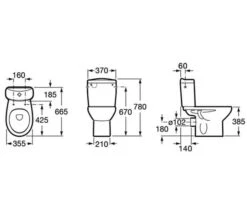 Roca Laura Close Coupled White WC Pan Only - 342396000 -Duravit Store M700 2023 7 31 11 35 32 956