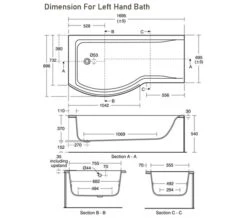 Ideal Standard Concept 1700 X 900mm White Right Hand Idealform Plus Shower Bath -Duravit Store M700 2023 7 31 8 43 58 305