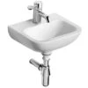Armitage Shanks Contour 21 Small Handrinse Washbasin 370mm Centre Tap Hole