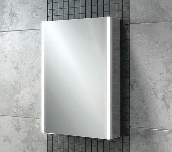 HIB Xenon 50 Single Door LED Illuminated Aluminium Cabinet - 46000 3 HIB Xenon 50 Single Door LED Illuminated Aluminium Cabinet - 46000