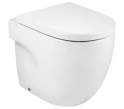 Roca Meridian-N White Comfort Height Back-To-Wall WC Pan