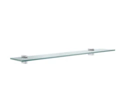 Smedbo Air 600mm Chrome Glass Shelf -Duravit Store QS S115 1 mn