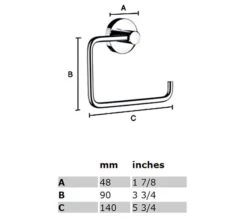 Smedbo Home Toilet Roll Holder -Duravit Store QS S143 2 mn
