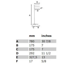 Smedbo Outline Lite Free Standing Polished Stainless Steel Triple Towel Rail Base Round 11 Smedbo Outline Lite Free Standing Polished Stainless Steel Triple Towel Rail Base Round -Duravit Store QS S157 2 mn