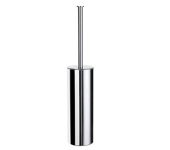 Smedbo Outline Lite Free Standing Polished Stainless Steel Round Toilet Brush 4 Smedbo Outline Lite Free Standing Polished Stainless Steel Round Toilet Brush - Image 2