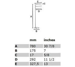 Smedbo Outline Lite Free Standing Polished Stainless Steel Triple Towel Rail Base Round 9 Smedbo Outline Lite Free Standing Polished Stainless Steel Triple Towel Rail Base Round -Duravit Store QS S254 2 mn
