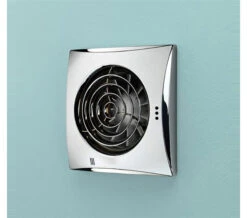 HIB Hush Wall Mounted Extractor Fan With Timer And Humidity Sensor -Duravit Store QS V10030 1 mn