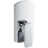 Imex Flite Chrome Concealed Manual Shower Valve - With Or Without Diverter -Duravit Store QS V15198 1 mn
