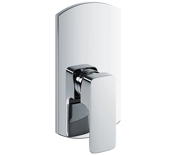 Imex Flite Chrome Concealed Manual Shower Valve - With Or Without Diverter 3 Imex Flite Chrome Concealed Manual Shower Valve - With Or Without Diverter