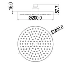 IMEX Levo Chrome Rigid Riser Set With Diverter And Round Shower Head 11 IMEX Levo Chrome Rigid Riser Set With Diverter And Round Shower Head -Duravit Store QS V15227 5 mn