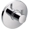 Flova Levo Diamond Chrome Finish Concealed Shut Off Valve With 3 Way Diverter -Duravit Store QS V15378 1 mn