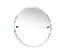 Miller Bond 450mm Round Wall Mounted Bevelled Mirror - 8700C