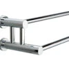 Miller Montana Double Towel Rail 650mm - 6727C 2 Miller Montana Double Towel Rail 650mm - 6727C -Duravit Store QS V15729 1 mn