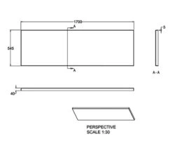 Cleargreen Bath Front Panel -Duravit Store QS V17554 2 mn