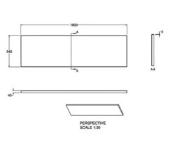 Cleargreen Bath Front Panel -Duravit Store QS V17555 2 mn