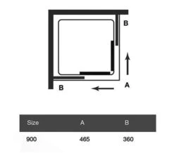 Merlyn 6 Series Corner Double Sliding Door Shower Enclosure 900 X 1900mm 6 Merlyn 6 Series Corner Double Sliding Door Shower Enclosure 900 X 1900mm -Duravit Store QS V18537 2 mn
