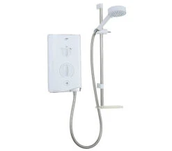 Mira Sport Thermostatic Electric Shower 9KW White And Chrome 1.1746.005 -Duravit Store QS V2013 1 mn