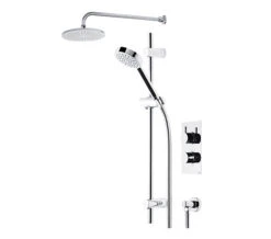 Roper Rhodes Event Round Dual Function Shower System Chrome With Fixed Head