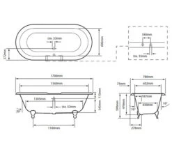 Heritage Granley Traditional Bathroom Suite - 2 - PGRW05 PGRW09 THC10P TGRC00 25 Heritage Granley Traditional Bathroom Suite - 2 - PGRW05 PGRW09 THC10P TGRC00 -Duravit Store QS V24409 2 mn