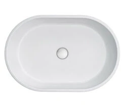 Clearwater Formoso ClearStone Countertop Basin 550 X 350mm -Duravit Store QS V26354 3 mn