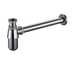 Clearwater Traditional Basin Bottle Trap Chrome